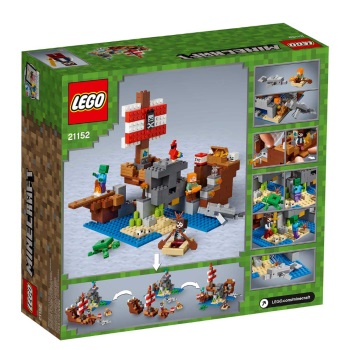 Lego set Minecraft the pirate ship adventure LE21152-4